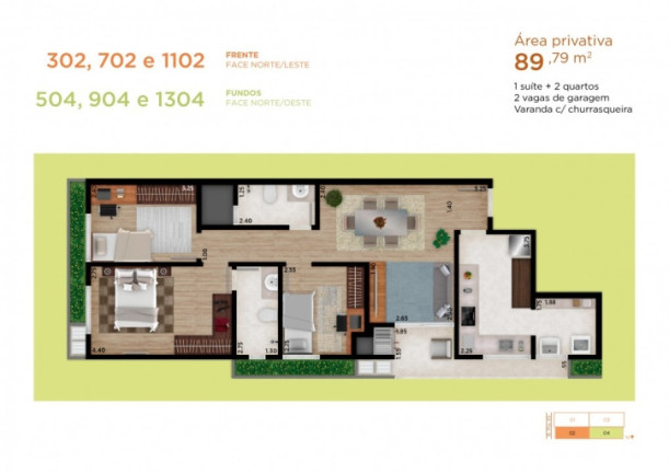 Imagem Apartamento com 3 Quartos à Venda, 112 m² em Centro - Cascavel Imagem Apartamento com 3 Quartos à Venda, 112 m² em Centro - Cascavel
