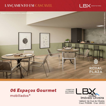 Imagem Apartamento com 2 Quartos à Venda, 54 m² em Cancelli - Cascavel