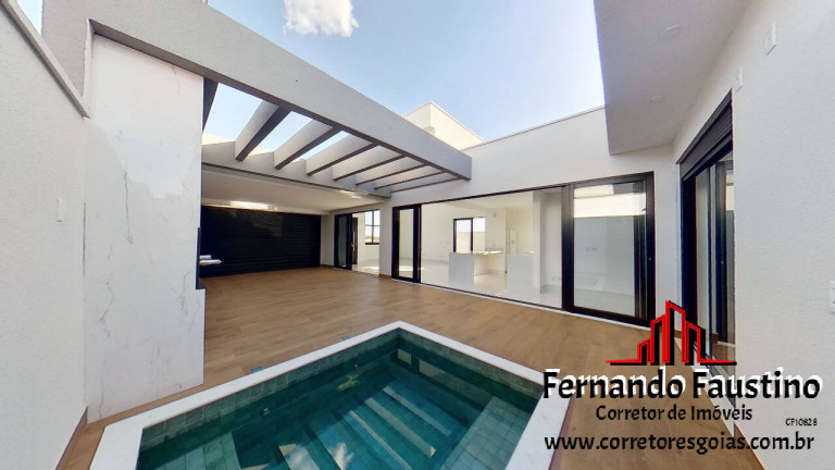Imagem Casa de Condomínio com 3 Quartos à Venda, 165 m² em Jardins Bolonha - Senador Canedo Imagem Casa de Condomínio com 3 Quartos à Venda, 165 m² em Jardins Bolonha - Senador Canedo