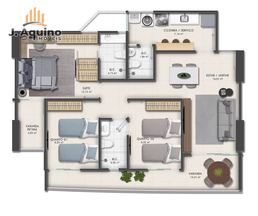 Imagem Apartamento com 3 Quartos à Venda, 1.600 m² em Parquelândia - Fortaleza Imagem Apartamento com 3 Quartos à Venda, 1.600 m² em Parquelândia - Fortaleza