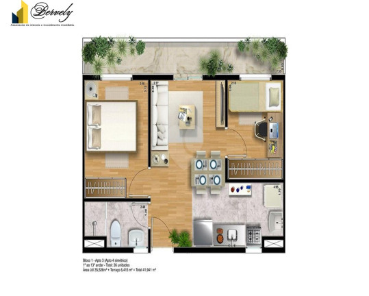 Imagem Apartamento com 2 Quartos à Venda, 52 m² em Brás - São Paulo Imagem Apartamento com 2 Quartos à Venda, 52 m² em Brás - São Paulo