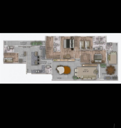 Imagem Apartamento com 3 Quartos à Venda, 192 m² em Canto Do Forte - Praia Grande Imagem Apartamento com 3 Quartos à Venda, 192 m² em Canto Do Forte - Praia Grande