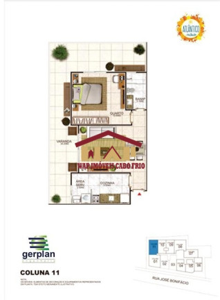Imagem Apartamento com 1 Quarto à Venda, 58 m² em Centro - Cabo Frio Imagem Apartamento com 1 Quarto à Venda, 58 m² em Centro - Cabo Frio