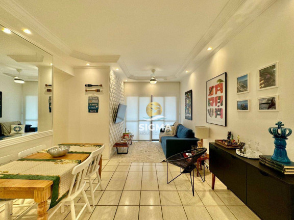 Imagem Apartamento com 3 Quartos à Venda, 85 m² em Enseada - Guarujá