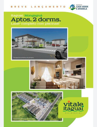 Apartamento com 2 Quartos à Venda,  em Mongaguá