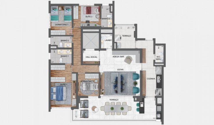 Imagem Apartamento com 4 Quartos à Venda, 179 m² em Vila Mariana - São Paulo