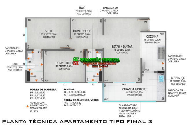 Imagem Apartamento com 2 Quartos à Venda, 64 m² em Jardim Ismênia - São José Dos Campos Imagem Apartamento com 2 Quartos à Venda, 64 m² em Jardim Ismênia - São José Dos Campos