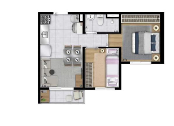Imagem Apartamento com 2 Quartos à Venda, 33 m² em Barra Funda - São Paulo Imagem Apartamento com 2 Quartos à Venda, 33 m² em Barra Funda - São Paulo