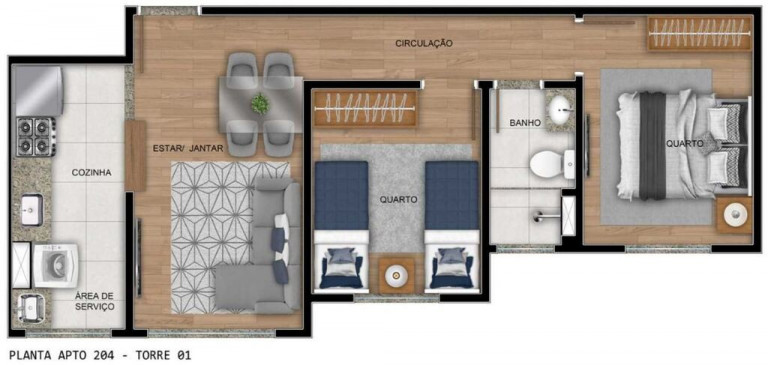 Imagem Imóvel com 2 Quartos à Venda, 43 m² em São Mateus - São Paulo