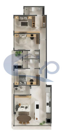 Imagem Apartamento com 3 Quartos à Venda, 119 m² em Praia Grande - Torres Imagem Apartamento com 3 Quartos à Venda, 119 m² em Praia Grande - Torres