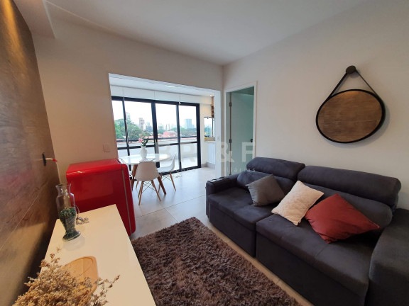 Imagem Apartamento com 1 Quarto para Alugar, 59 m² em Campo Belo - São Paulo