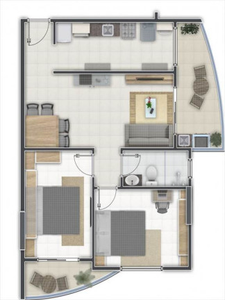 Imagem Apartamento com 2 Quartos à Venda, 76 m² em Aviacao - Itanhaem Imagem Apartamento com 2 Quartos à Venda, 76 m² em Aviacao - Itanhaem