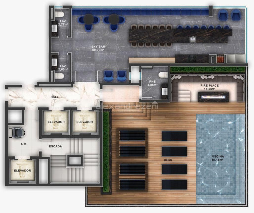 Imagem Apartamento com 3 Quartos à Venda, 135 m² em Porto Belo Imagem Apartamento com 3 Quartos à Venda, 135 m² em Porto Belo
