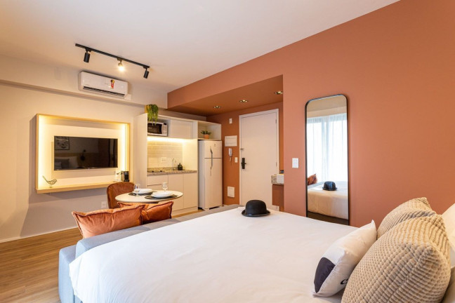 Imagem Apartamento com 1 Quarto para Alugar, 29 m² em Vila Congonhas - São Paulo