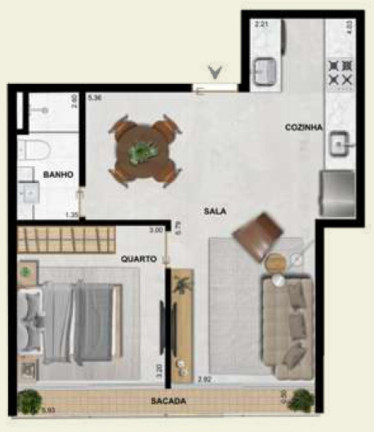 Imagem Imóvel com 1 Quarto à Venda, 48 m² em Gávea - Rio De Janeiro