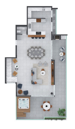Imagem Apartamento com 3 Quartos à Venda, 256 m² em Hugo Lange - Curitiba
