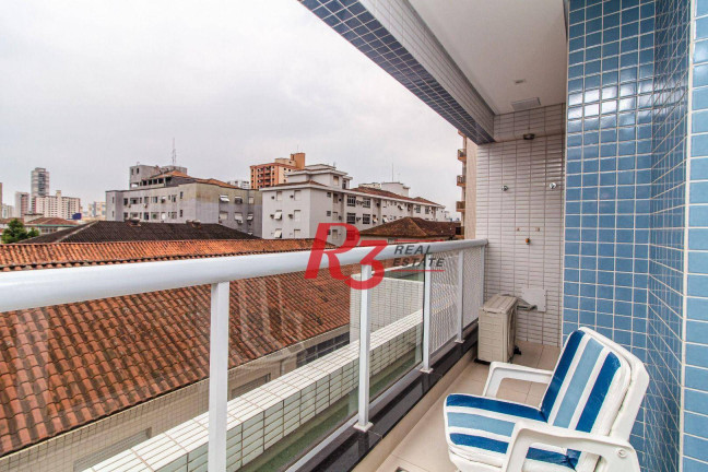 Imagem Apartamento com 1 Quarto para Alugar, 52 m² em Aparecida - Santos