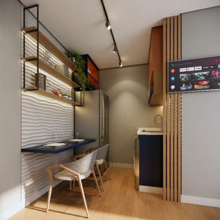 Imagem Imóvel com 1 Quarto à Venda, 18 m² em Vila Silva Teles - São Paulo