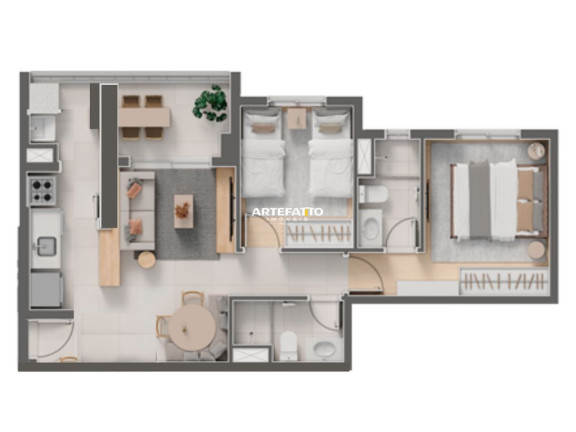 Imagem Apartamento com 2 Quartos à Venda, 56 m² em Vila Prudente - São Paulo Imagem Apartamento com 2 Quartos à Venda, 56 m² em Vila Prudente - São Paulo