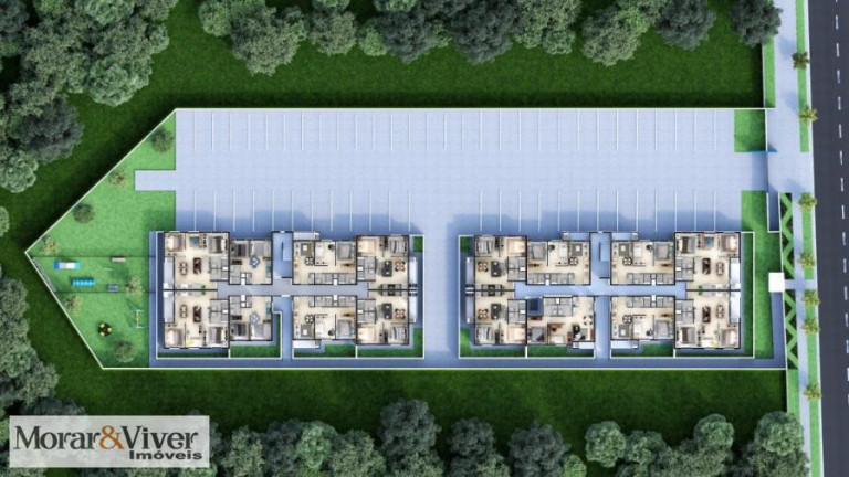 Imagem Apartamento com 3 Quartos à Venda, 57 m² em Capão Da Imbuia - Curitiba