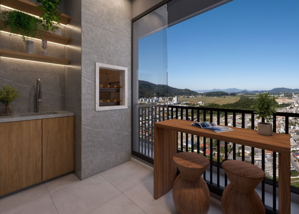 Imagem Apartamento com 2 Quartos à Venda, 82 m² em Perequê - Porto Belo