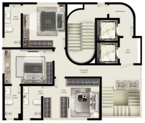 Imagem Apartamento com 3 Quartos à Venda, 125 m² em Centro - Balneário Camboriú Imagem Apartamento com 3 Quartos à Venda, 125 m² em Centro - Balneário Camboriú