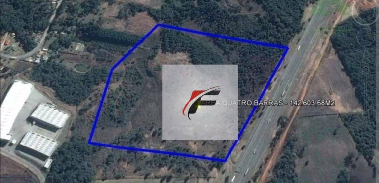 Terreno à Venda, 119.247 m² em Ribeirão Do Tigre - Quatro Barras