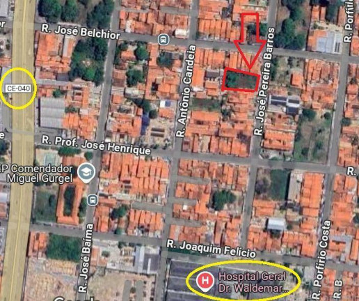 Imagem Terreno à Venda, 968 m² em Messejana - Fortaleza Imagem Terreno à Venda, 968 m² em Messejana - Fortaleza