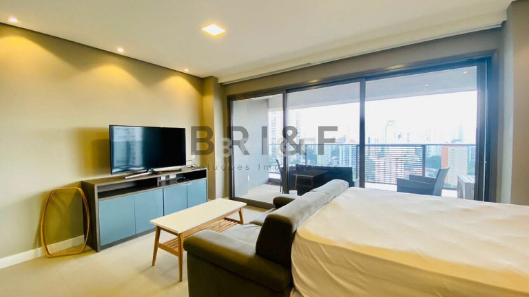 Imagem Apartamento com 1 Quarto para Alugar, 41 m² em Brooklin - São Paulo