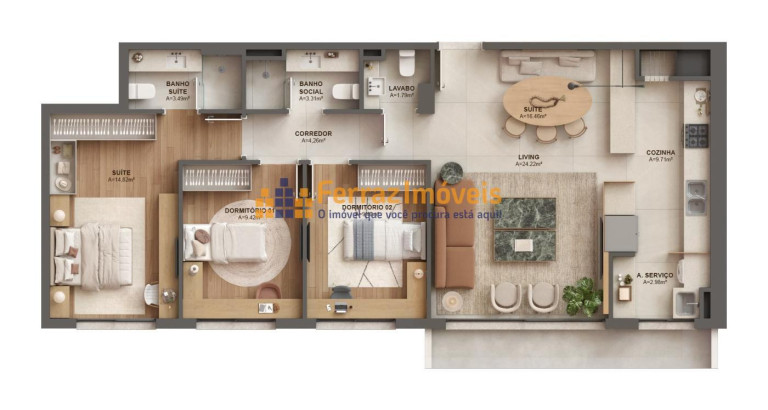 Imagem Apartamento com 3 Quartos à Venda, 95 m² em Menino Deus - Porto Alegre Imagem Apartamento com 3 Quartos à Venda, 95 m² em Menino Deus - Porto Alegre