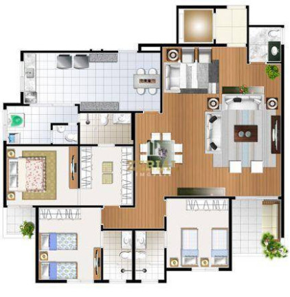 Imagem Apartamento com 3 Quartos à Venda, 155 m² em Barcelona - São Caetano Do Sul