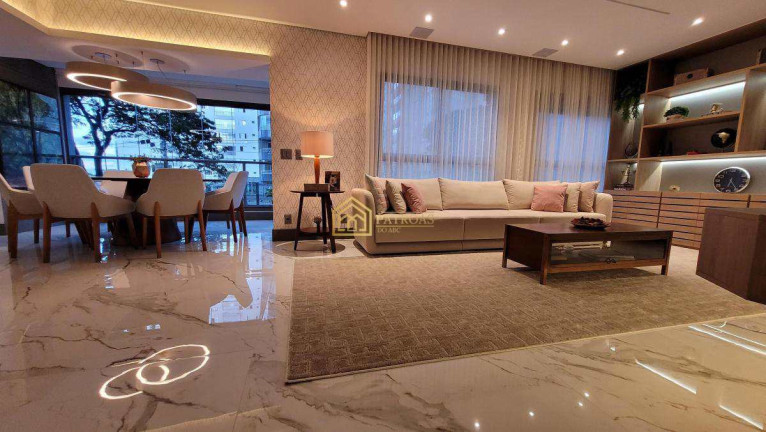 Imagem Apartamento com 3 Quartos à Venda, 153 m² em Jardim - Santo André
