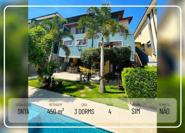 Imagem Casa com 3 Quartos à Venda, 450 m² em Tarumã - Santana De Parnaíba