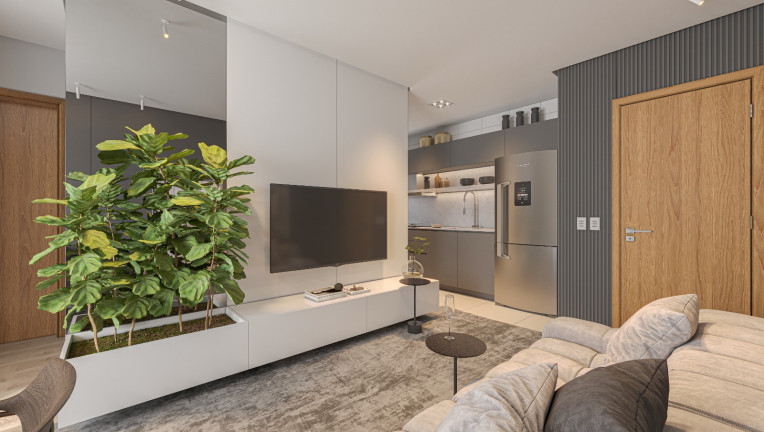 Imagem Apartamento com 2 Quartos à Venda, 53 m² em Vendaval  - Biguaçú