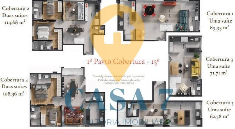 Apartamento com 2 Quartos à Venda, 69 m² em Lourdes - Belo Horizonte