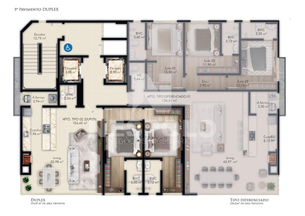 Imagem Apartamento à Venda, 154 m² em Perequê - Porto Belo