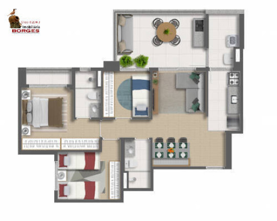 Imagem Apartamento com 2 Quartos à Venda, em Vila Mascote - São Paulo Imagem Apartamento com 2 Quartos à Venda, em Vila Mascote - São Paulo