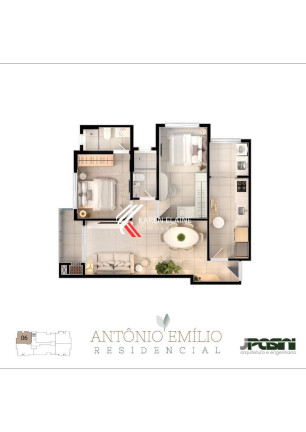 Imagem Apartamento com 2 Quartos à Venda,  em Florianópolis