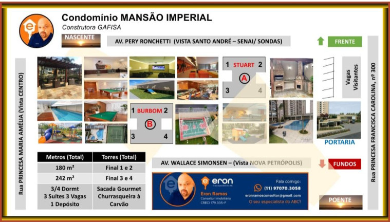 Imagem Apartamento com 3 Quartos à Venda, 242 m² Imagem Apartamento com 3 Quartos à Venda, 242 m²