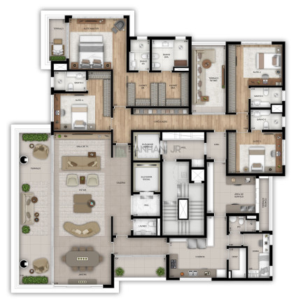 Imagem Imóvel com 4 Quartos à Venda, 355 m² em Paraíso - São Paulo