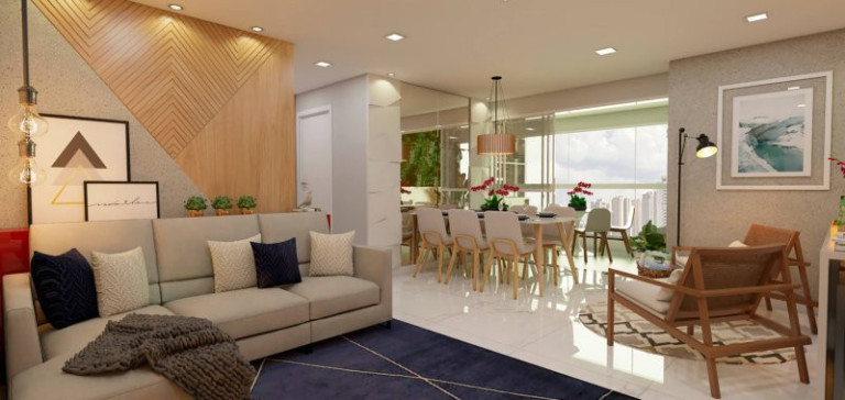 Imagem Apartamento com 3 Quartos à Venda, 103 m² em Vila Nova Cidade Universitária - Bauru