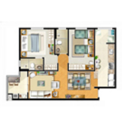 Imagem Imóvel com 2 Quartos à Venda, 69 m² em Olímpico - São Caetano Do Sul