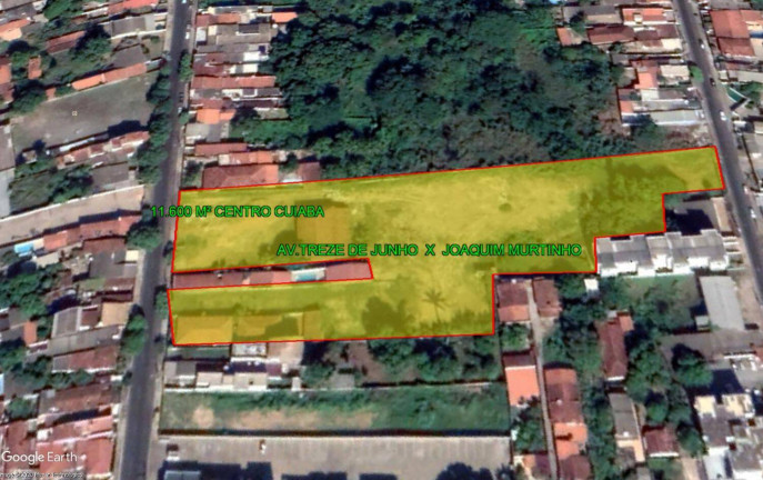 Imagem Terreno à Venda, 11.600 m² em Centro-sul - Cuiabá Imagem Terreno à Venda, 11.600 m² em Centro-sul - Cuiabá