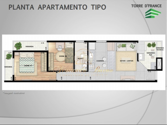 Imagem Imóvel com 2 Quartos à Venda, 53 m² em Parque Das Nações - Santo André Imagem Imóvel com 2 Quartos à Venda, 53 m² em Parque Das Nações - Santo André
