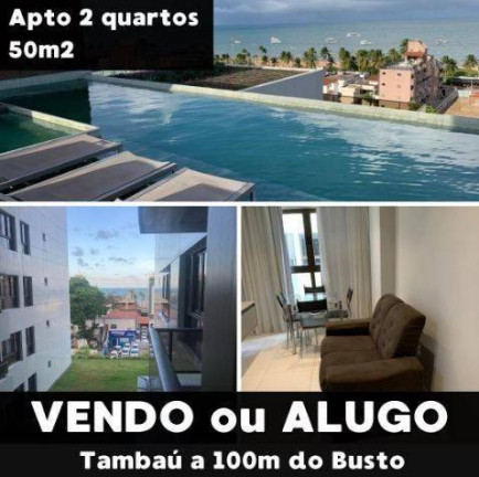 Apartamento com 2 Quartos à Venda, 50 m² em Tambaú - João Pessoa