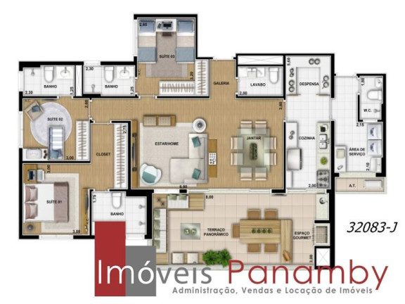 Imagem Apartamento com 3 Quartos à Venda, 138 m² em Vila Andrade - São Paulo Imagem Apartamento com 3 Quartos à Venda, 138 m² em Vila Andrade - São Paulo