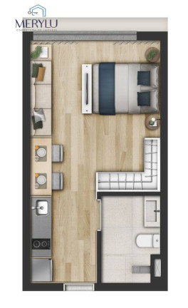 Imagem Apartamento com 1 Quarto à Venda, 34 m² em Butantã - São Paulo