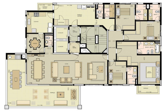 Imagem Apartamento com 4 Quartos à Venda, 270 m² em Santa Cecília - São Paulo Imagem Apartamento com 4 Quartos à Venda, 270 m² em Santa Cecília - São Paulo