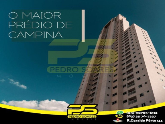 Apartamento com 3 Quartos à Venda, 93 m² em Lauritzen - Campina Grande