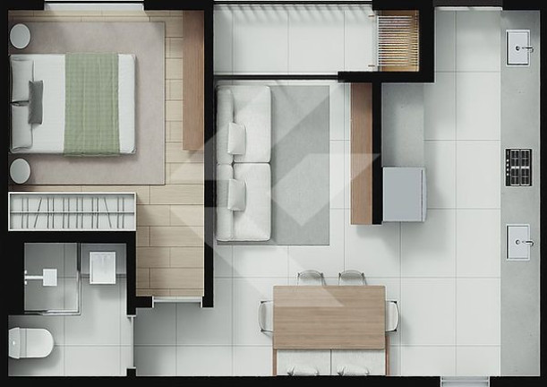Imagem Apartamento com 1 Quarto à Venda, 64 m² em Fazenda - Itajaí Imagem Apartamento com 1 Quarto à Venda, 64 m² em Fazenda - Itajaí